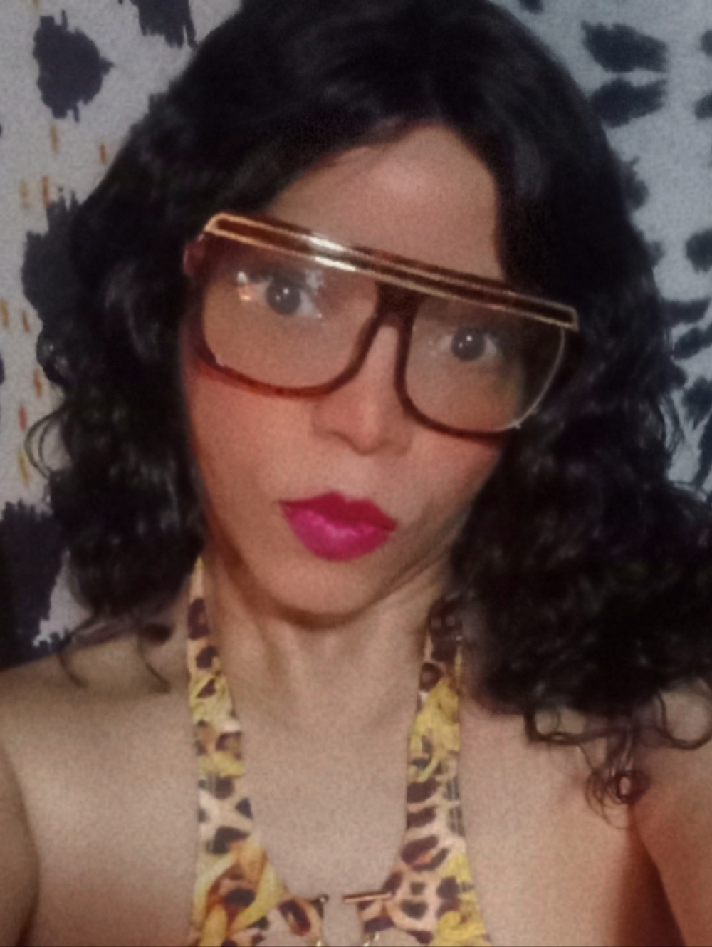 (NEW)! Cute! Brown, Clear Lenses Glasses! :-)